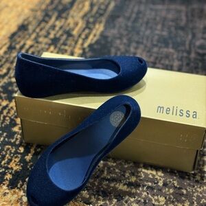 NWT Melissa Ultragirl Peep toe Flats